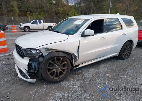 2017 Dodge Durango Gt Awd z USA, uszkodzony, nr VIN 1C4RDJDG0HC639689